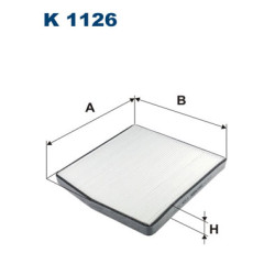 Filtr kabinowy FILTRON K 1126