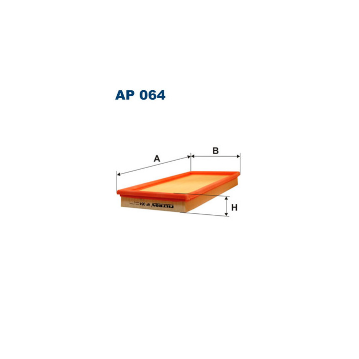 Filtr powietrza FILTRON AP 064