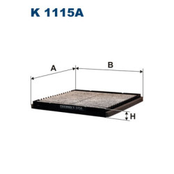 Filtr kabinowy FILTRON K 1115A