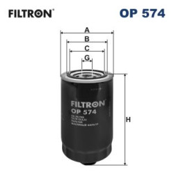 Filtr oleju FILTRON OP 574