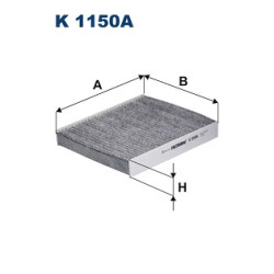 Filtr kabinowy FILTRON K 1150A