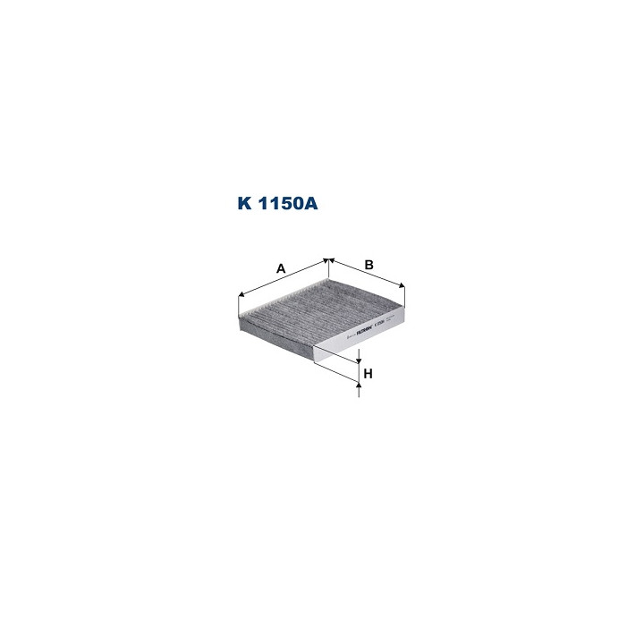 Filtr kabinowy FILTRON K 1150A
