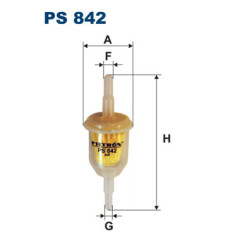 Filtr paliwa FILTRON PS 842