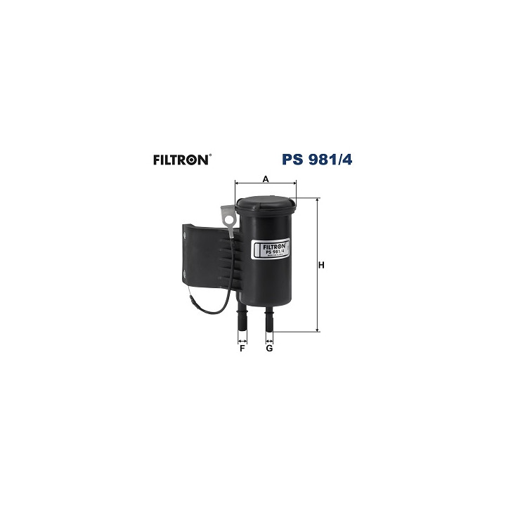 Filtr paliwa FILTRON PS 981/4