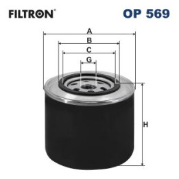 Filtr oleju FILTRON OP 569