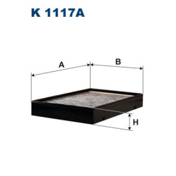 Filtr kabinowy FILTRON K 1117A