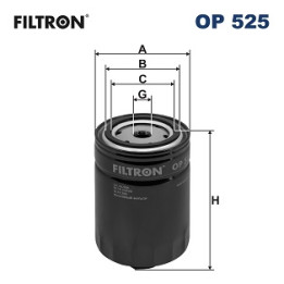 Filtr oleju FILTRON OP 525