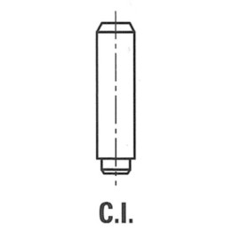 Prowadnica zaworu FRECCIA G11371