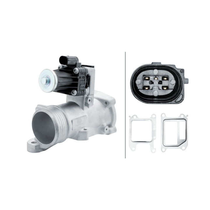 Zawór spalin EGR HELLA 6NU 014 864-591