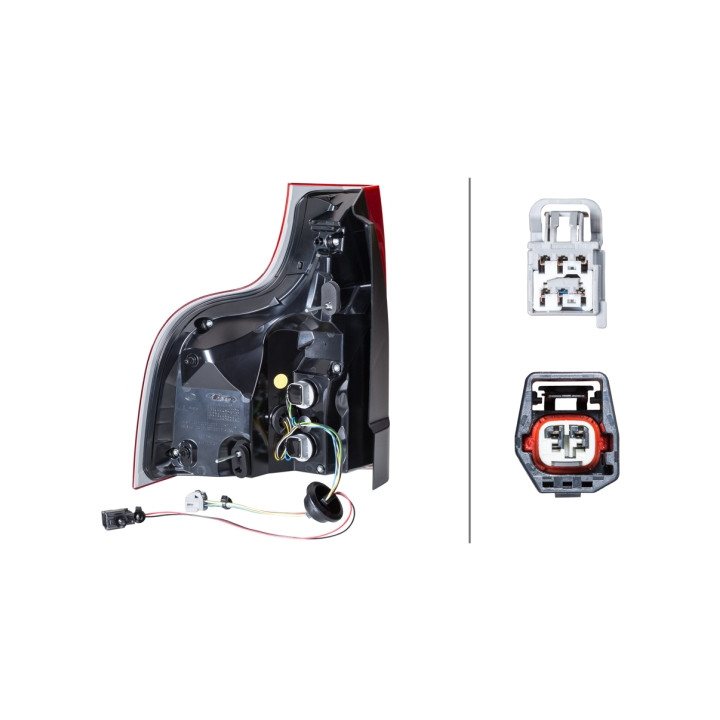 Lampa tylna zespolona HELLA 2SK 011 065-041
