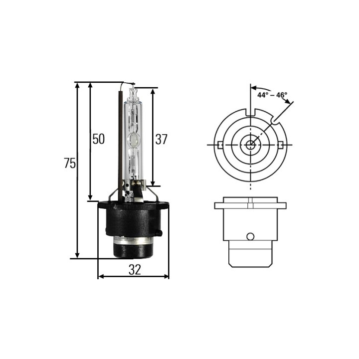 Żarówka reflektora HELLA 8GS 007 949-101