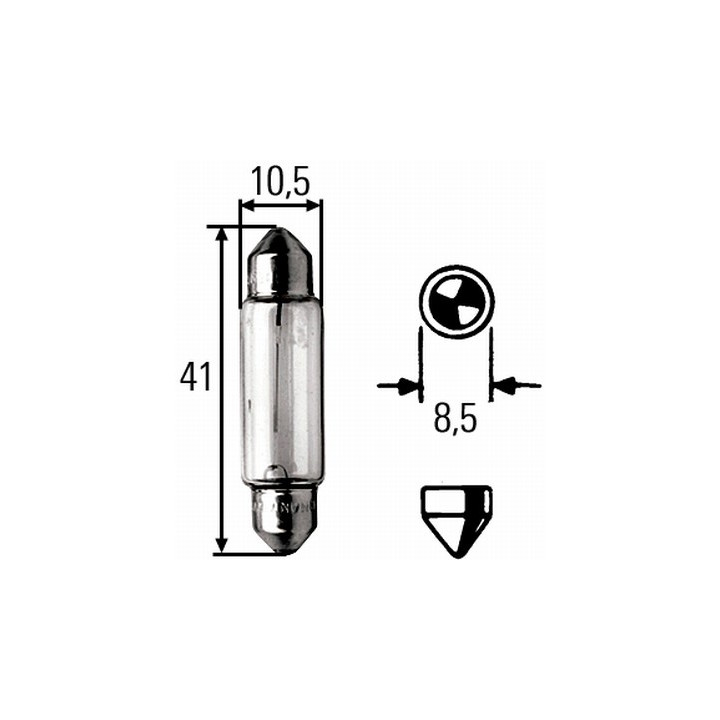 Żarówka lampy kierunkowskazu HELLA 8GM 002 091-131