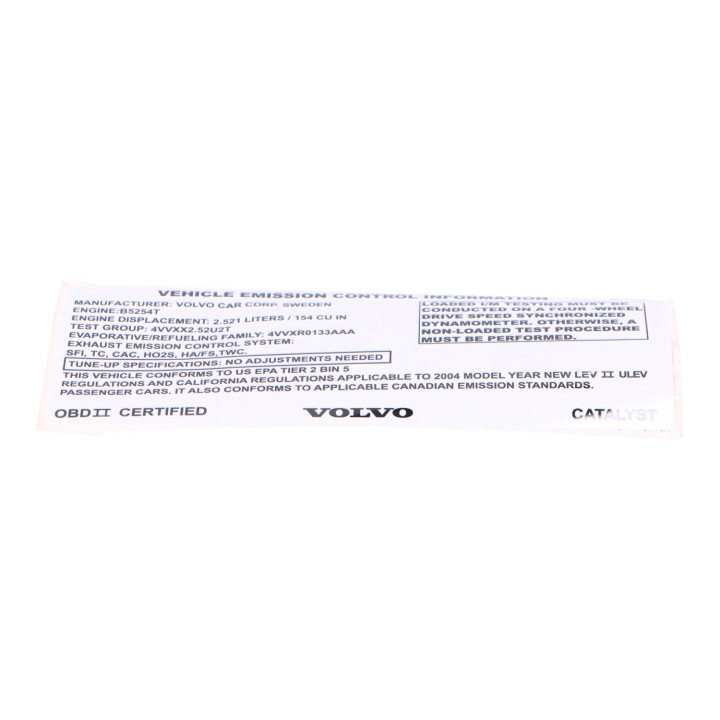 Decal Volvo (30651006)