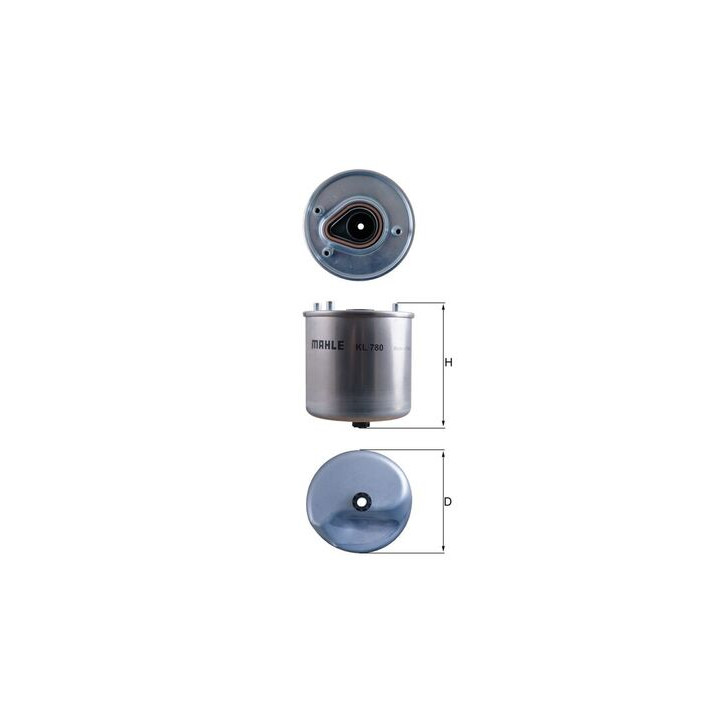 Filtr paliwa KNECHT KL 780