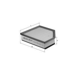 Filtr powietrza KNECHT LX 1593/2