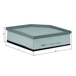 Filtr powietrza KNECHT LX 1607/1