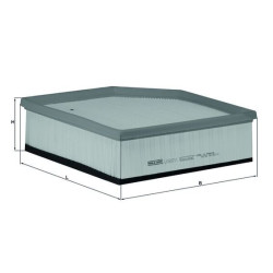 Filtr powietrza KNECHT LX 1607/1