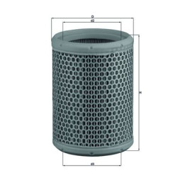 Filtr powietrza KNECHT LX 130