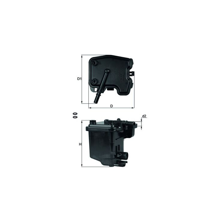 Filtr paliwa KNECHT KL 431D