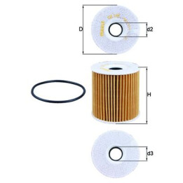 Filtr oleju KNECHT OX 149D