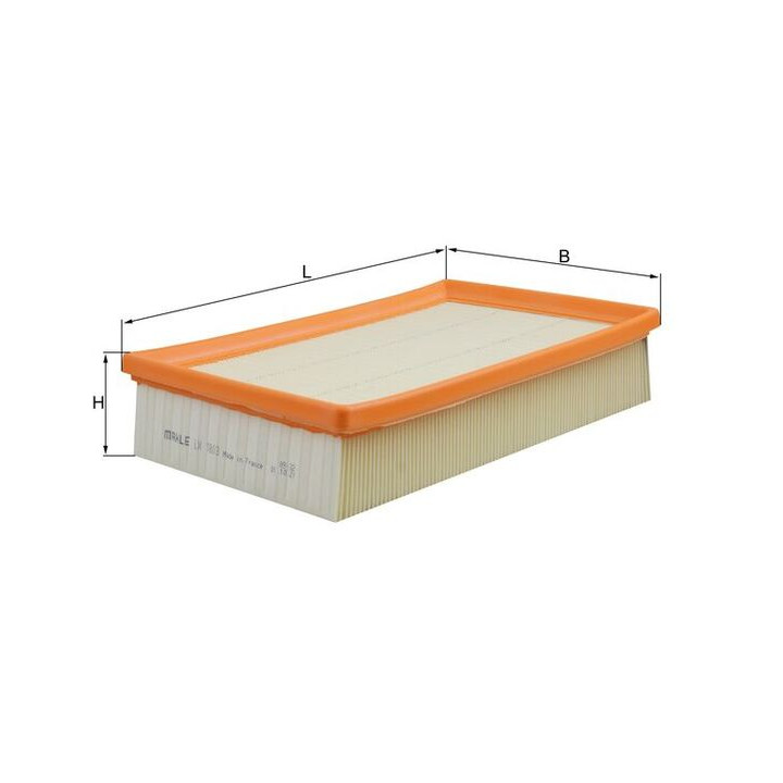 Filtr powietrza KNECHT LX 1803