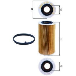 Filtr oleju KNECHT OX 370D1