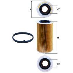 Filtr oleju KNECHT OX 370D1