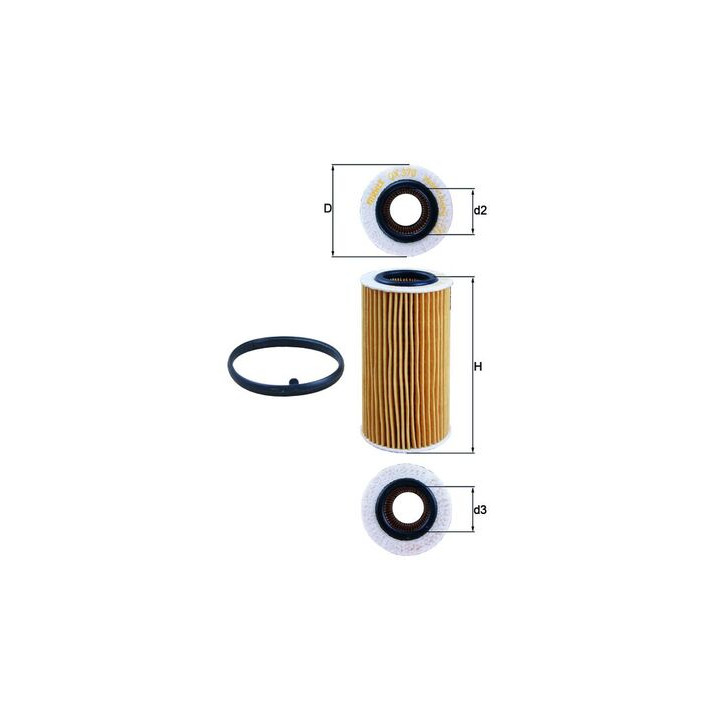 Filtr oleju KNECHT OX 370D1