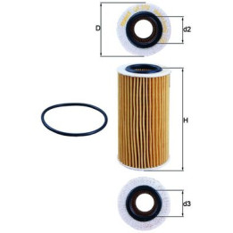 Filtr oleju KNECHT OX 370D