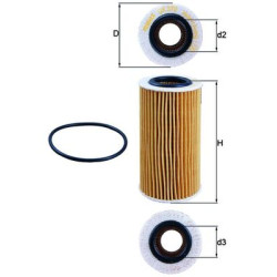 Filtr oleju KNECHT OX 370D