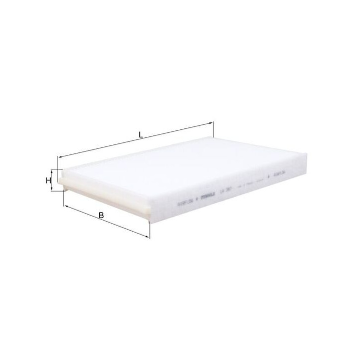 Filtr kabinowy KNECHT LA 387