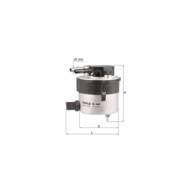 Filtr paliwa KNECHT KL 569
