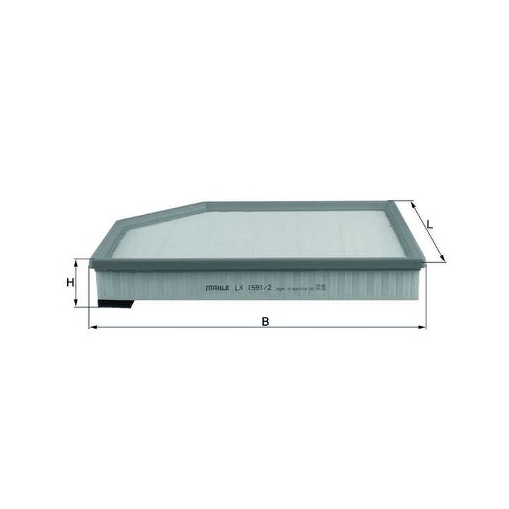 Filtr powietrza KNECHT LX 1591/2
