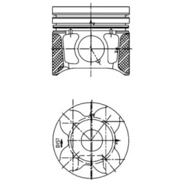 Tłok KOLBENSCHMIDT 40179600