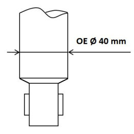 Amortyzator KYB 553389