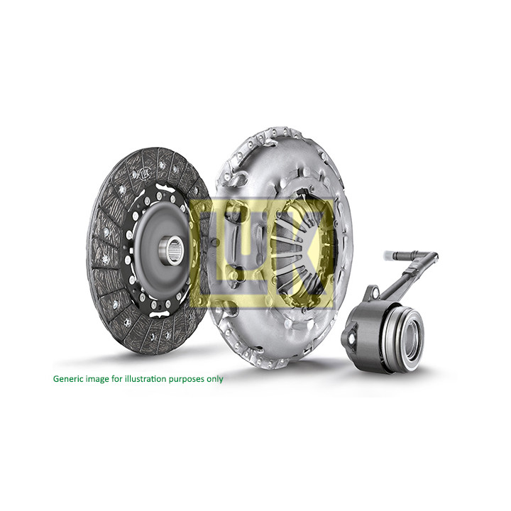 Zestaw sprzęgła LuK 624 3251 34