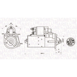 Rozrusznik MAGNETI MARELLI 063720680010