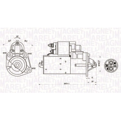 Rozrusznik MAGNETI MARELLI 063720680010