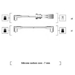 Zestaw przewodów zapłonowych MAGNETI MARELLI 941215100795