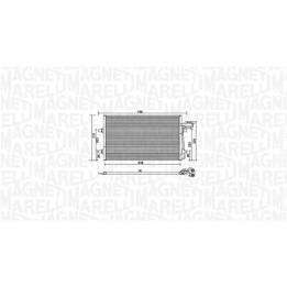 Skraplacz klimatyzacji MAGNETI MARELLI 350203934000