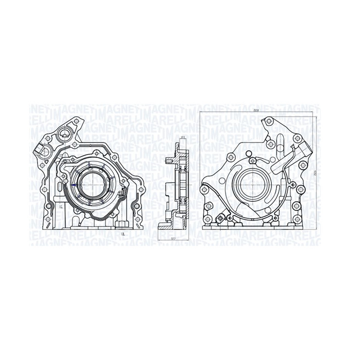 Pompa oleju MAGNETI MARELLI 351516000008