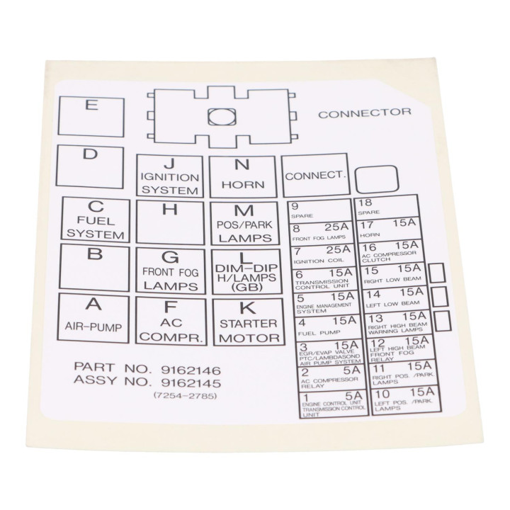 Decal Volvo (9162146)