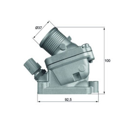 Termostat MAHLE TH 36 90D