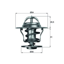 Termostat MAHLE TX 13 71D