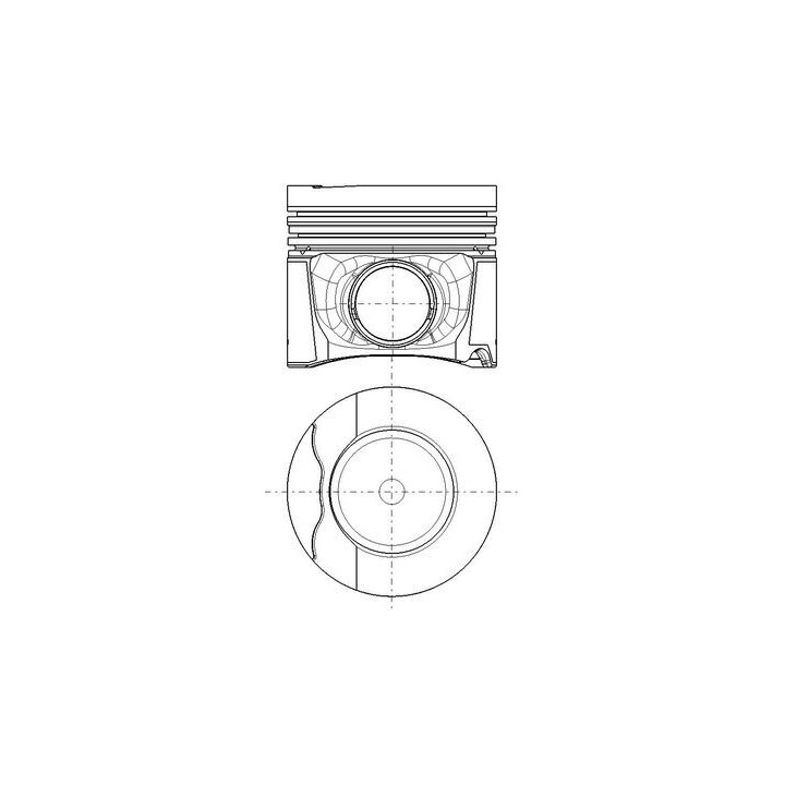 Tłok MAHLE 037 PI 00152 001