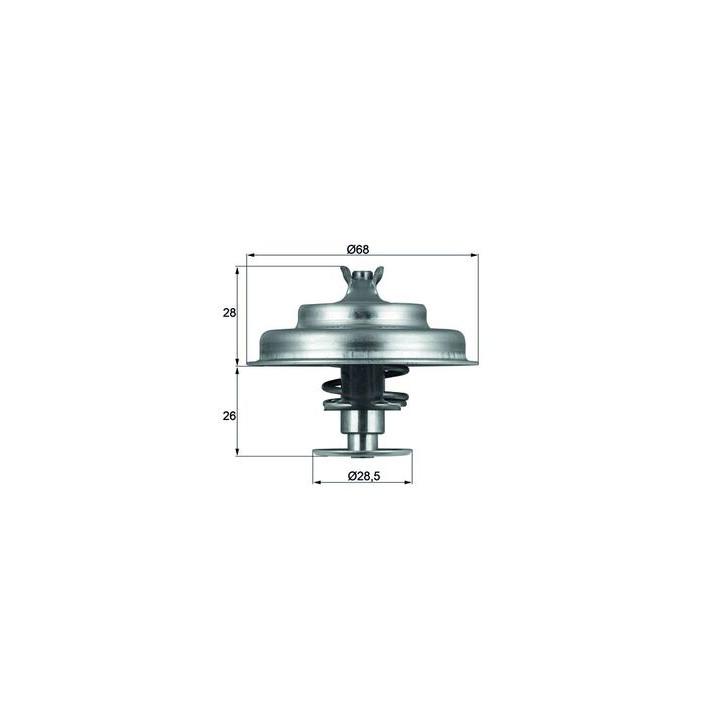 Termostat MAHLE TX 75 80D