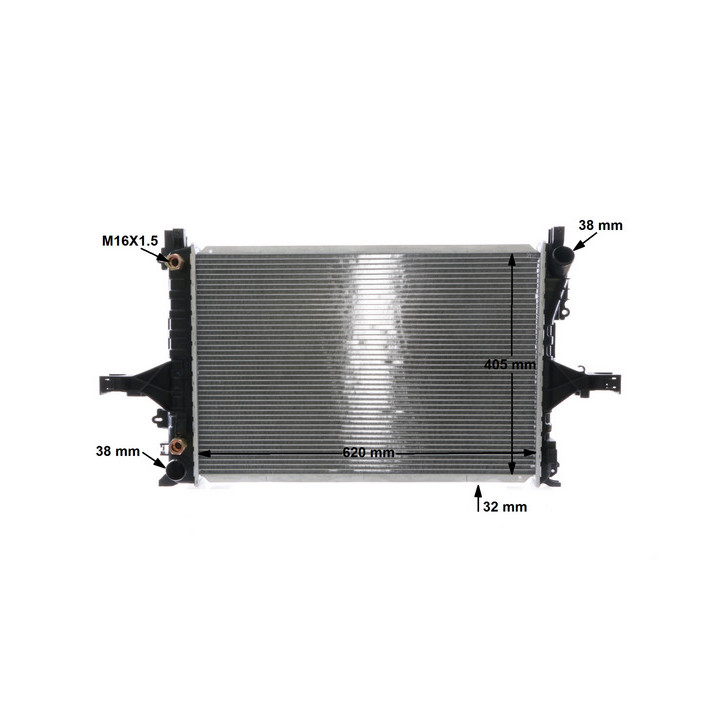 Chłodnica wody silnika MAHLE CR 1547 000S