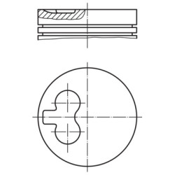 Tłok MAHLE 029 79 02