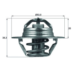 Termostat MAHLE TX 88 82D