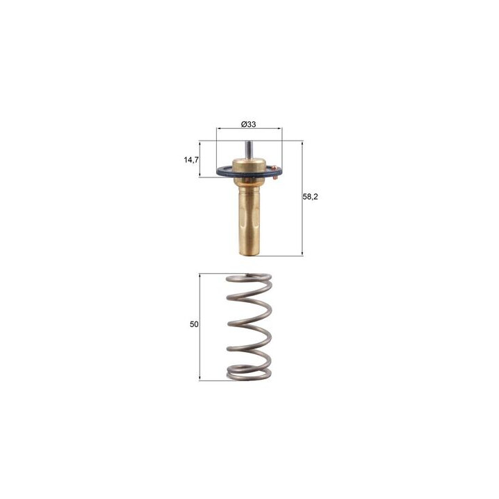 Termostat MAHLE TX 265 89D